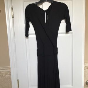 BCBG Black Dress- Below the Knee XXS